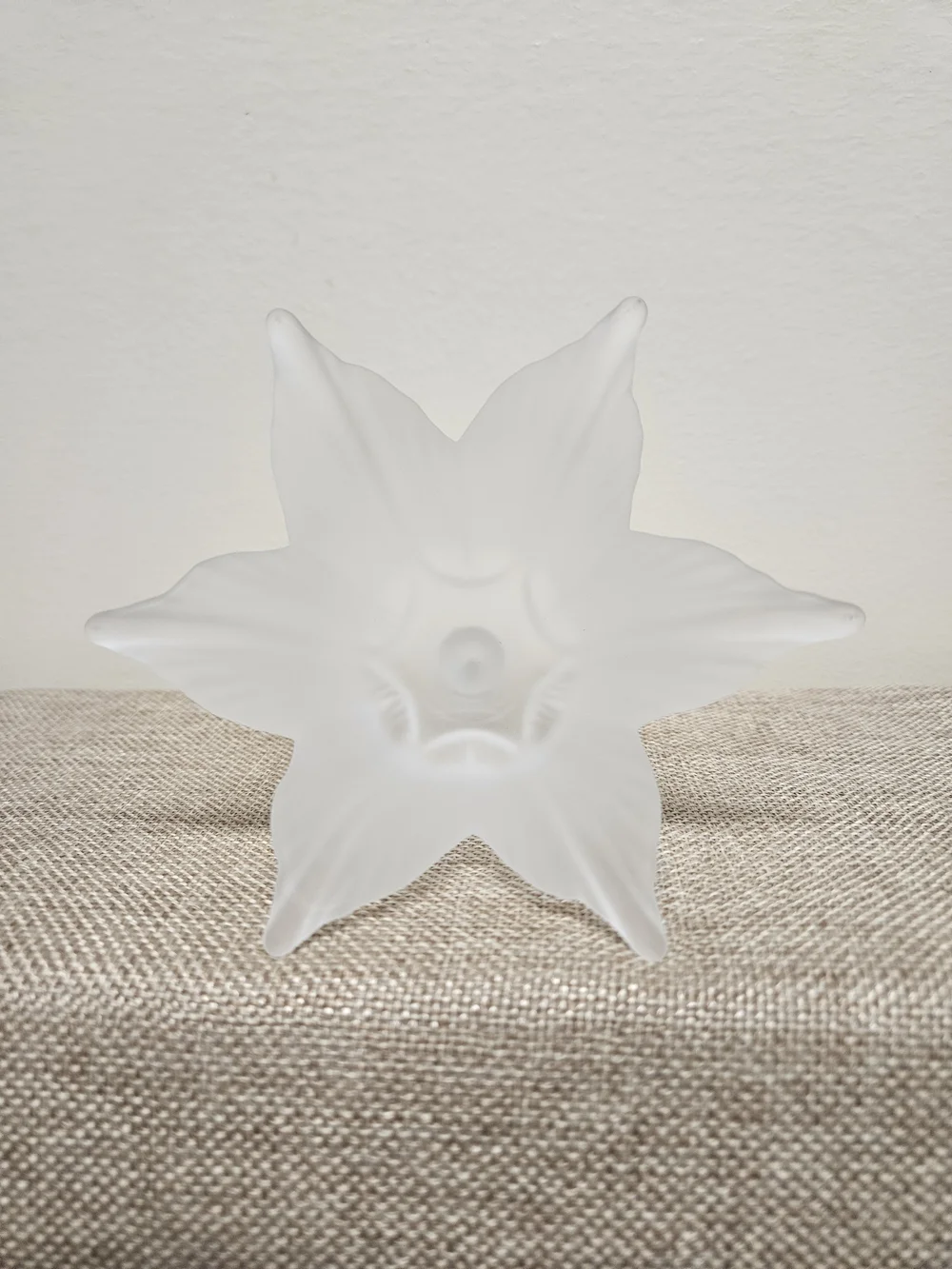 PartyLite Frosted Glass Tulip Peglite Candle Holder P0420 Original Box
